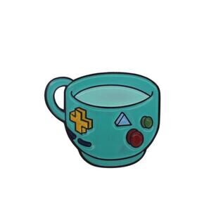 Game Controller Coffee Tea Cup Pin Brooch